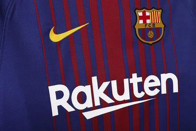 2017/18 Barcelona Home Retro Long Sleeve Shirt -