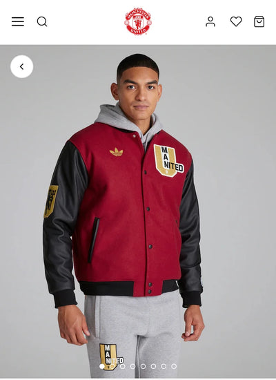 2025/2026 Manchester United Football Casual Warm Padded Jacket