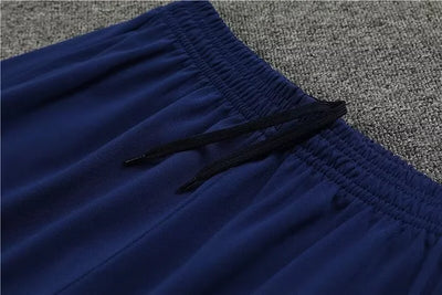 2024/25 France half-pull training jersey royal blue 1:1 Thai quality set