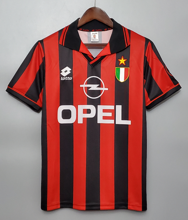 1996/97 AC Milan Home Retro Shirt