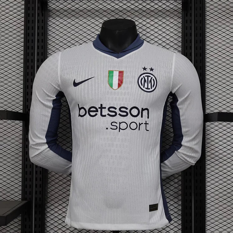 2024/25 Inter Milan Away Long Sleeve - Player Edition