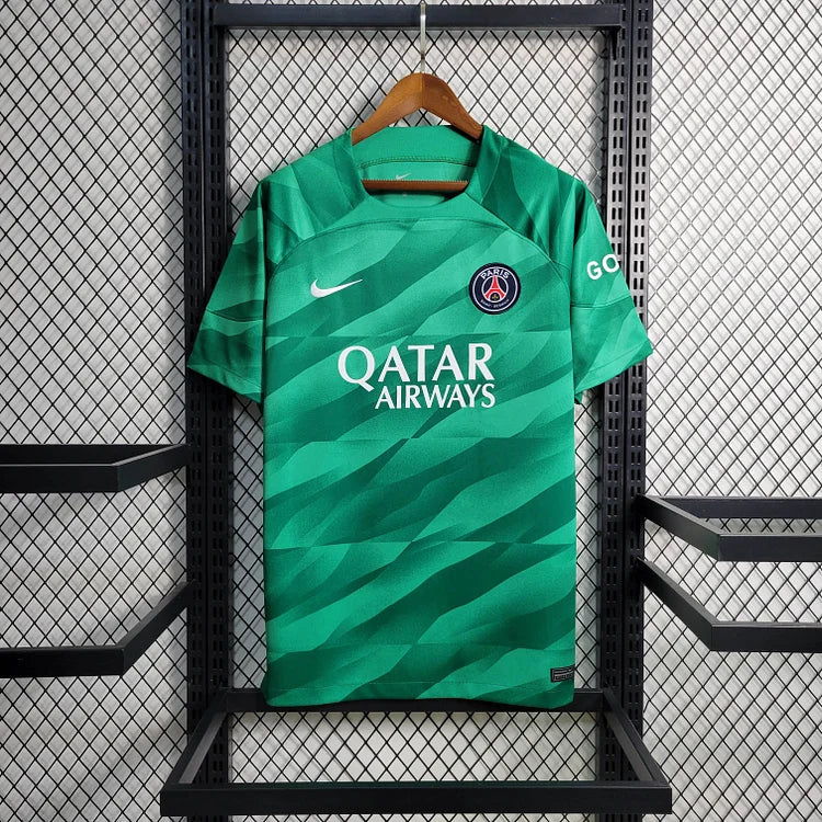 2023/24 Psg Paris Saint-Germain Goalkeeper Green Football Shirt