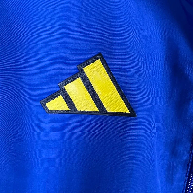2023-2024 Juventus Reversible Windbreaker(Blue-red)Soccer Jersey