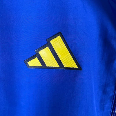 2023-2024 Juventus Reversible Windbreaker(Blue-red)Soccer Jersey
