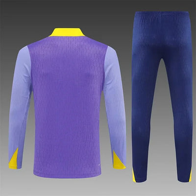25/26 Atletico Madrid purple long-sleeved training suit