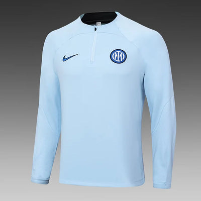 2023/24 Inter Milan Half-Pull Training Jersey Blue