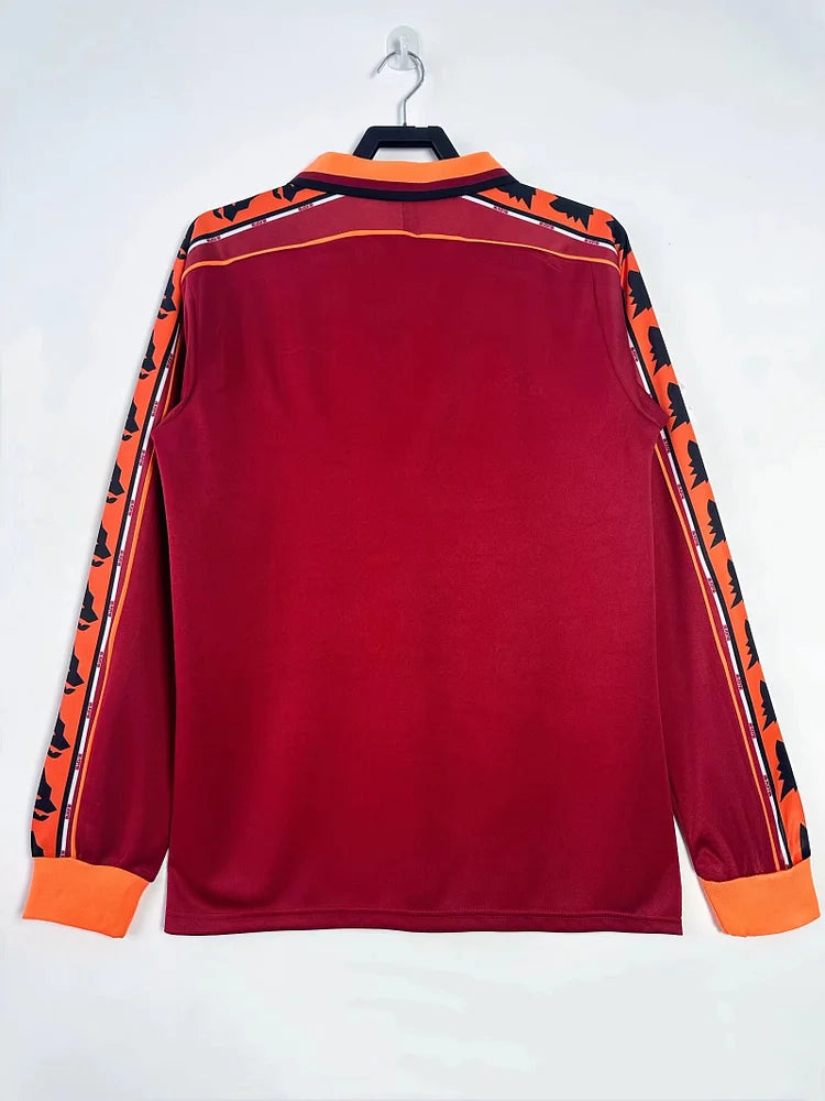 1998/99 Roma Home Long Sleeve Shirt