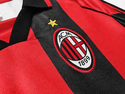 1998/99 AC Milan Home Retro Shirt