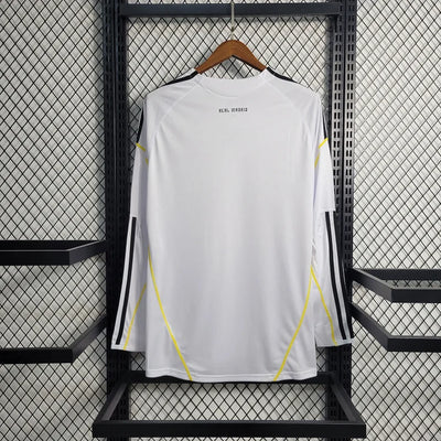 2009/10 Real Madrid Home Long Sleeve Retro Shirt