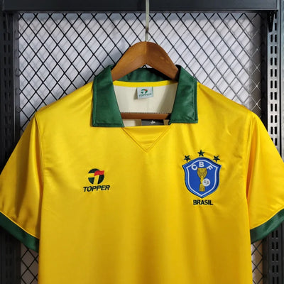 1990 Brazil home retro jersey