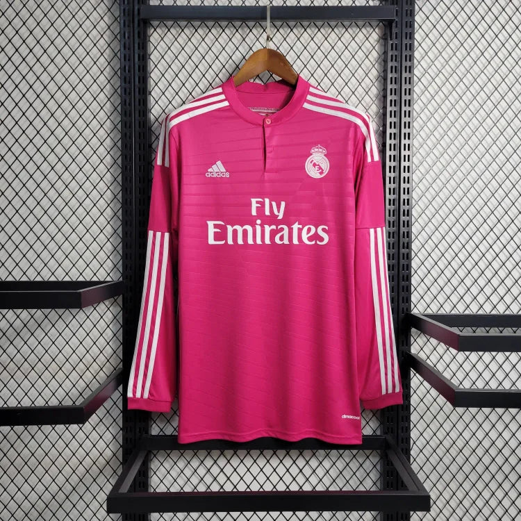 2014/15 Real Madrid Away Long Sleeve Jersey