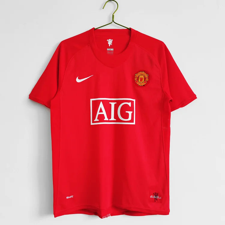2007/08 Manchester United Home Retro Shirt