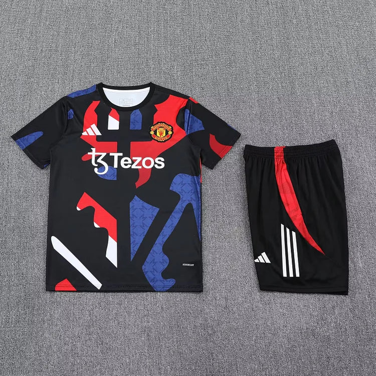 2025/2026 Manchester United Short-Sleeved Training Suit -