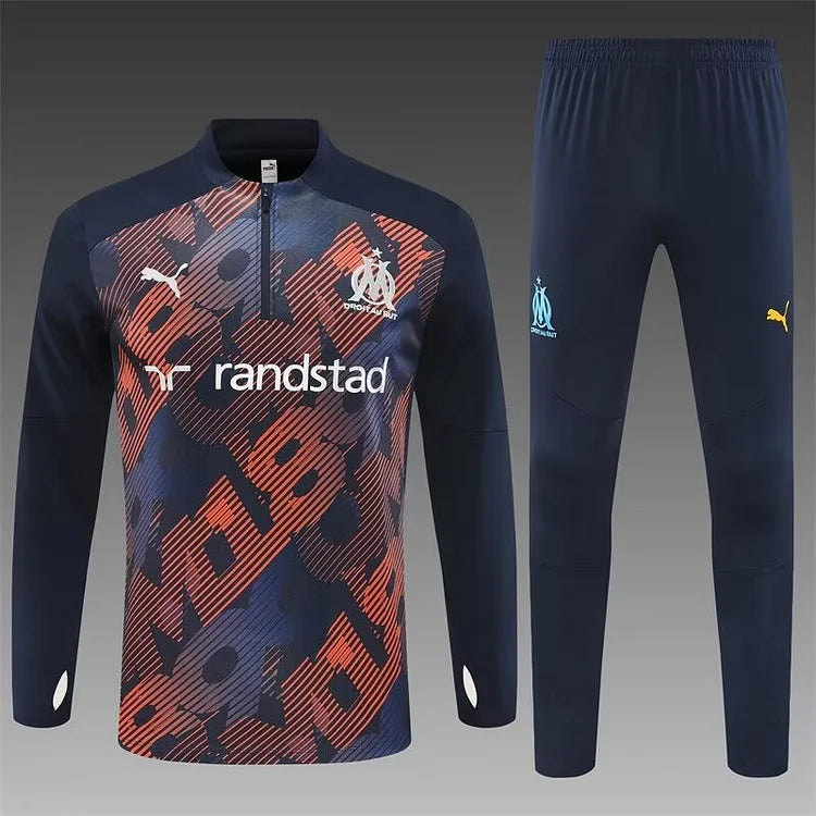 2024/25 Marseille Half-Zip Long-Sleeved Training Suit