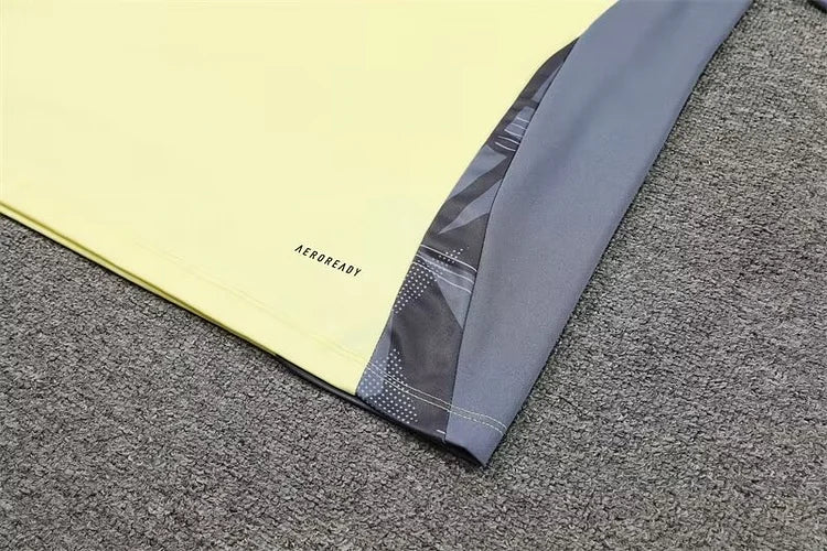 2024/25 Ajax Light Yellow Half Zip Training Shirt