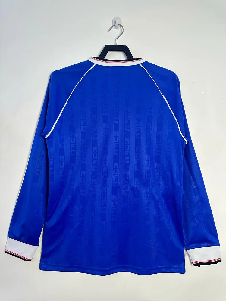 1988/90 Manchester United Second Away Shirt Long Sleeve