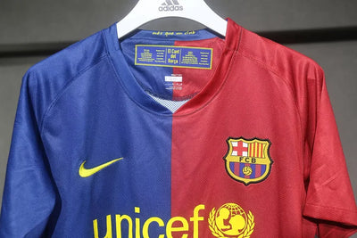 2008/09 Barcelona Home Jersey - Player Edition