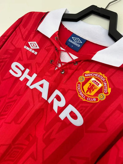 1992/93 Manchester United home retro jersey