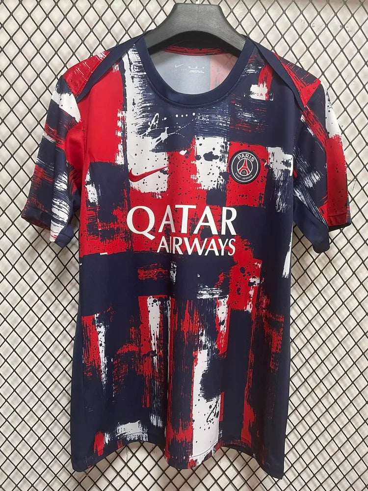 2024/25 Paris pre-match training jersey -