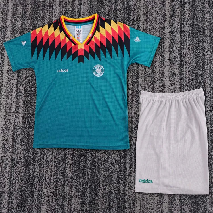1994 Germany Away Retro - Kids Kit