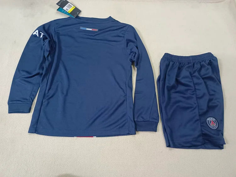 2024/25 Paris Home Long Sleeve Jersey-Children'S Suit