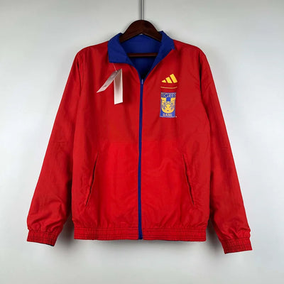 2023/2024 Tigres Reversible Windbreaker(Blue-red)Soccer Jersey