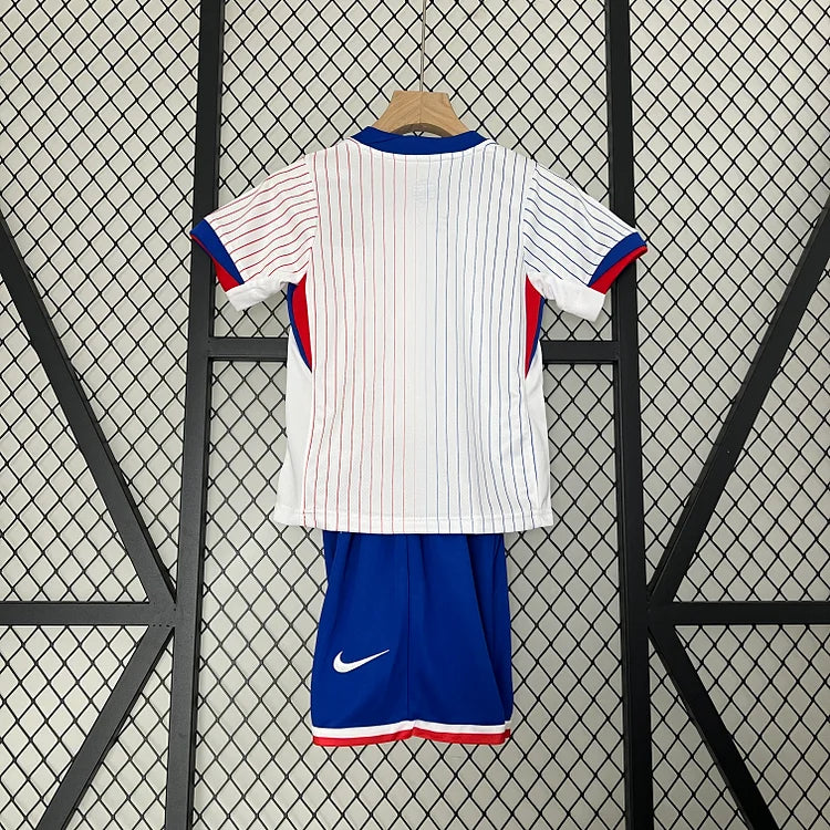2024/25 France Away Kids Clothing