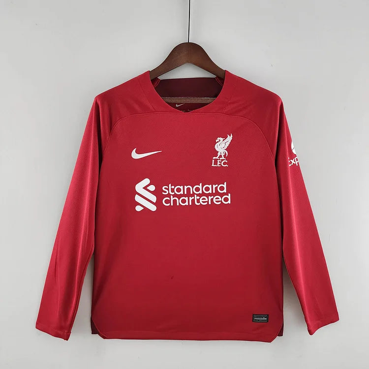 2022/23 Liverpool Home long sleeve jersey