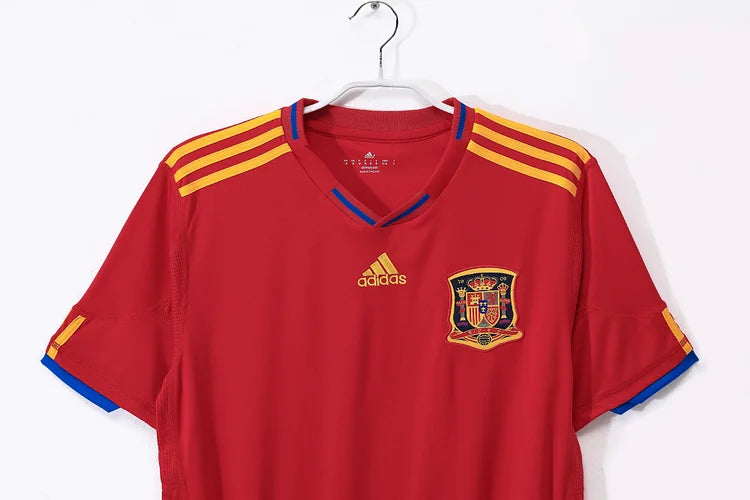 2010 Spain home retro jersey