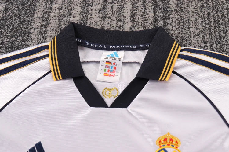 1999/00 Real Madrid Home Shirt - Kids Kit.