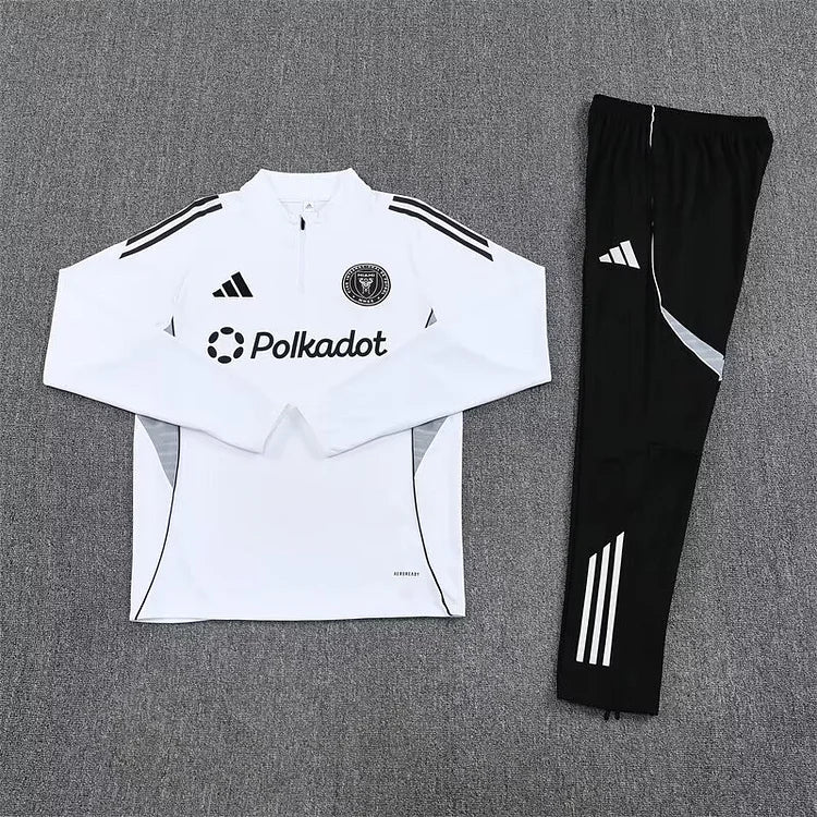 2025/2026 Miami White Long-Sleeved Training Suit