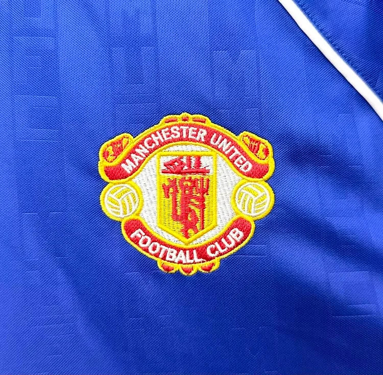 1988/90 Manchester United Second Away Blue Retro Shirt