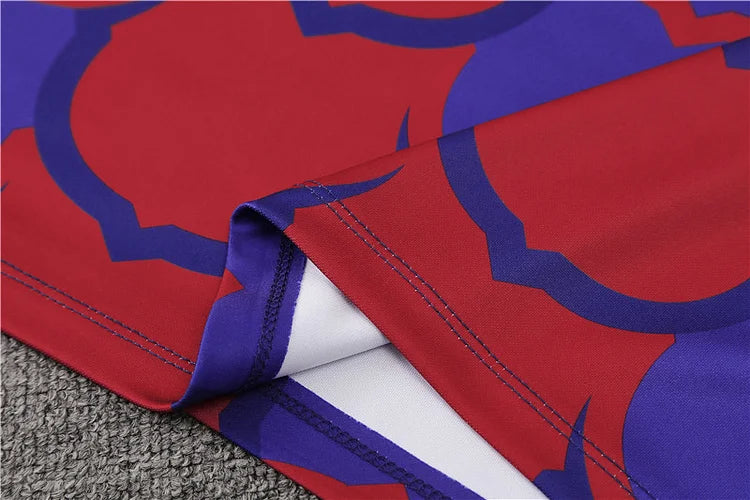 2024/25 Barcelona red and blue long sleeve training kit