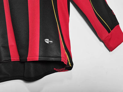 2006/07 AC Milan Home Long Sleeve Retro Shirt