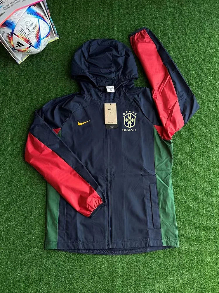 2023/2024 Brazil Jersey Color Block Windbreaker