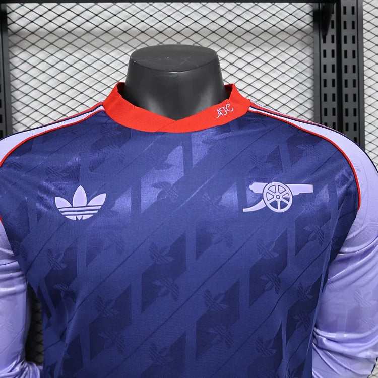 Arsenal Retro Long Sleeve Commemorative Edition - Player Edition