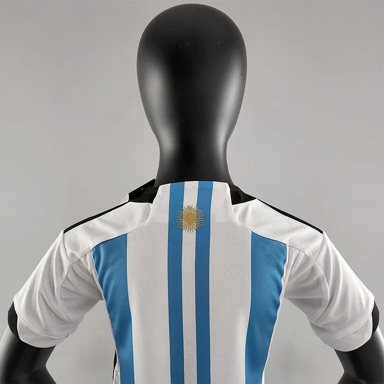 2022 Argentina Home Jersey - Kids