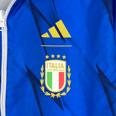 2023-2024 Italy Reversible Windbreaker (White-Blue)Soccer Jersey
