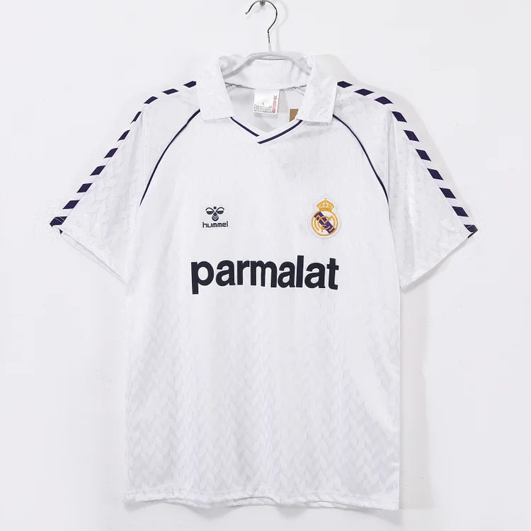 1986/87 Real Madrid Home Retro Jersey