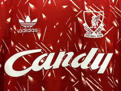 1989/91 Liverpool Home Long Sleeve Shirt