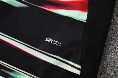 2025 Portugal long sleeve black and green training suit