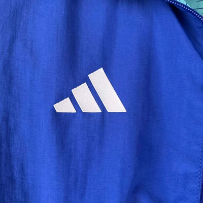 2023-2024 Algeria National Reversible Windbreaker Blue Soccer Jersey