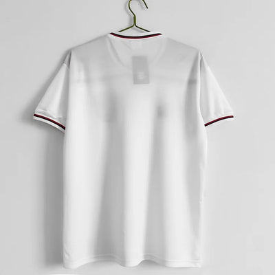 1982 England home white retro jersey