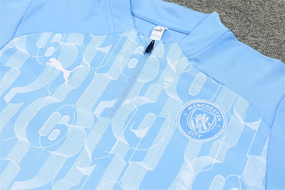 2024/25 Manchester City light blue training kit.