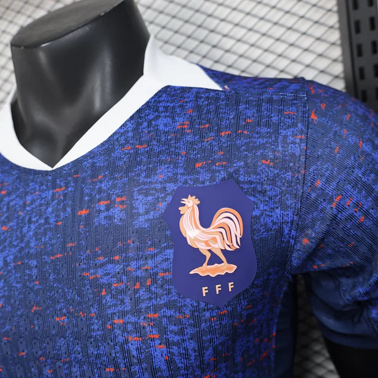 2025 France Home Shirt - Player Edition