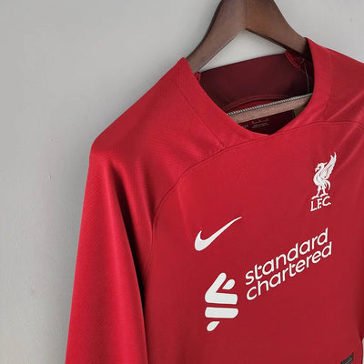 2022/23 Liverpool Home long sleeve jersey
