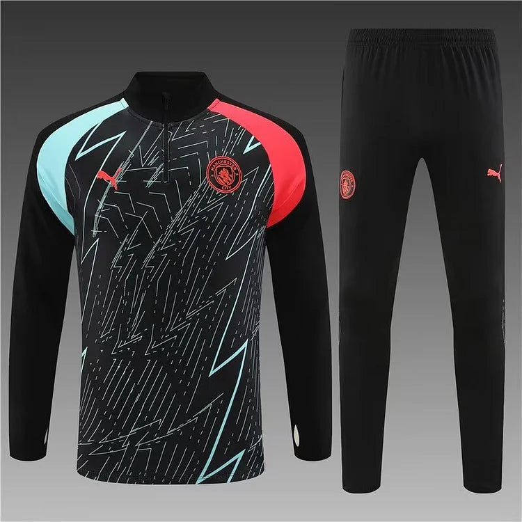 2023/24 Manchester City black training kit.