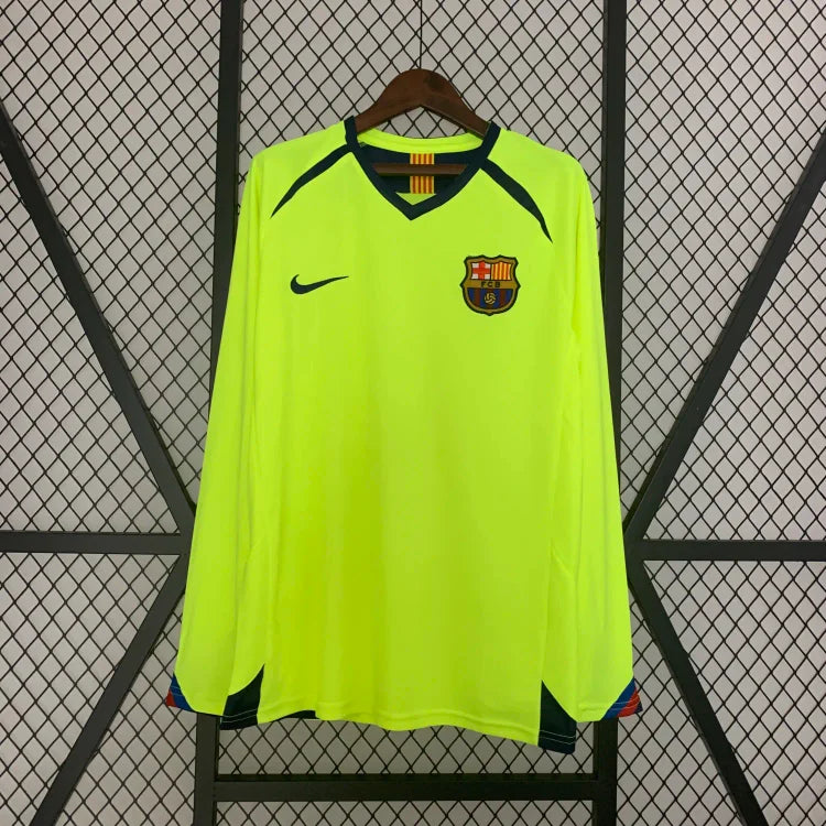 2005/06 Barcelona Away Long Sleeve Shirt