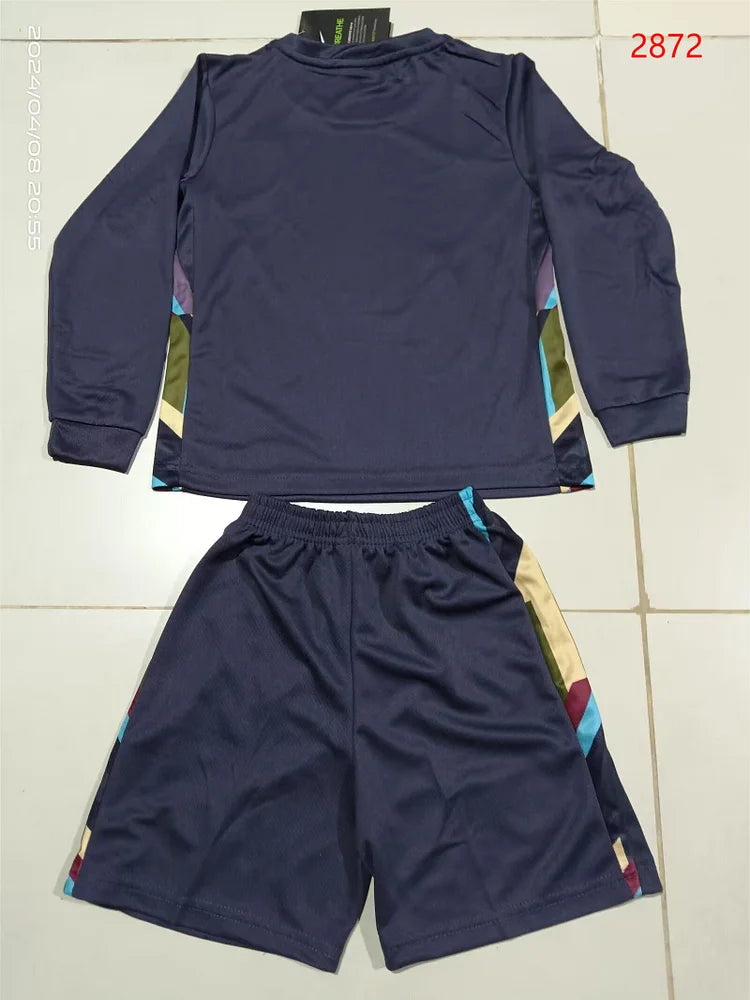 2024/25 England Away Long Sleeve Children'S Jersey