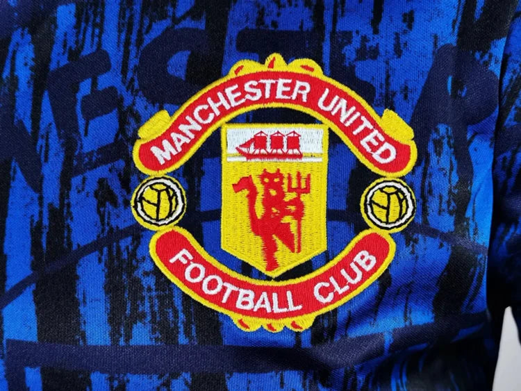 1992/93 Manchester United Away Long Sleeve Retro Jersey